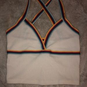 Rainbow Crop Top